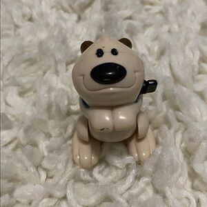 happy meal toy vintage y2K 1998 Disneys mulan little brother dog